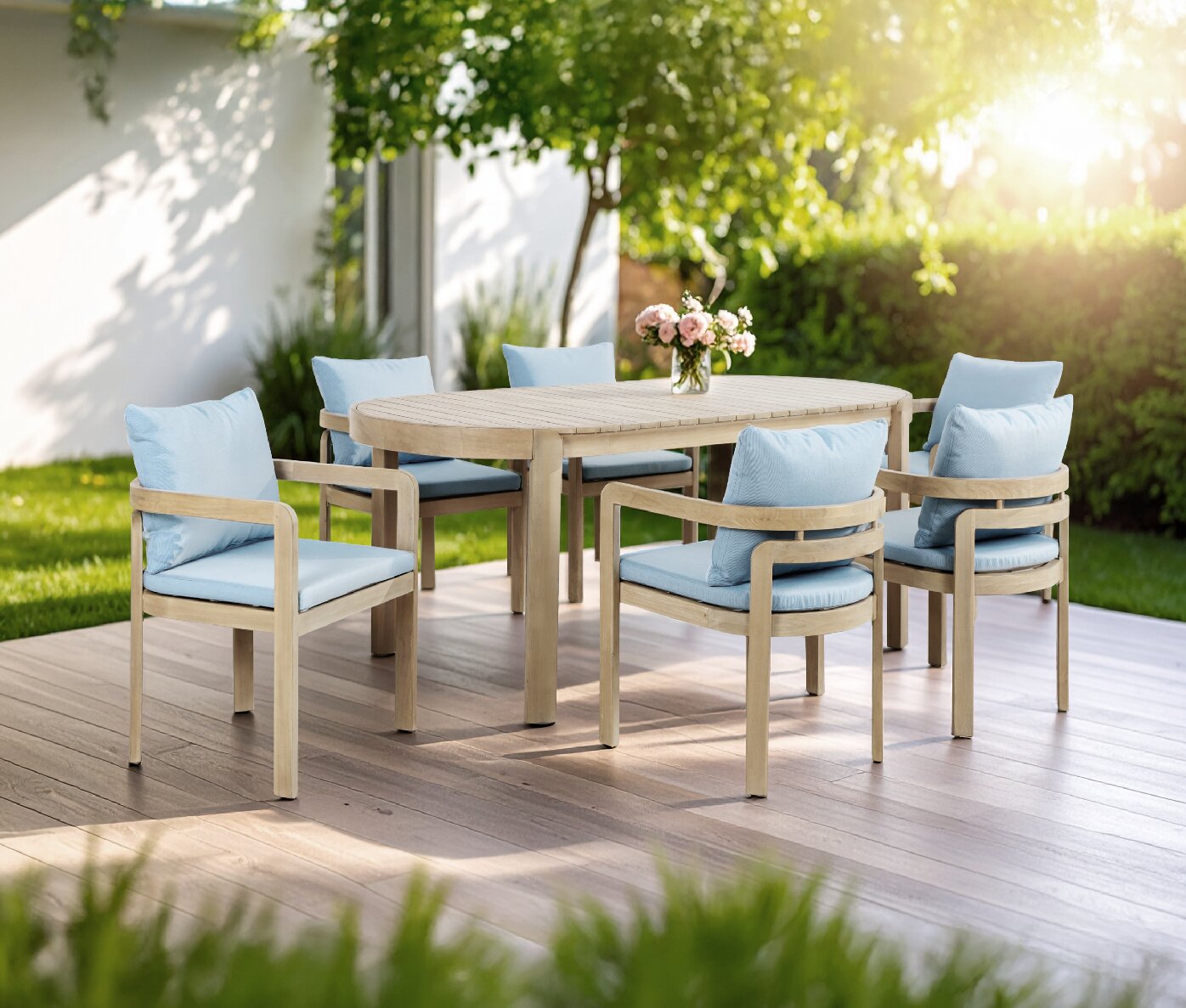 Dining chairs, range shot