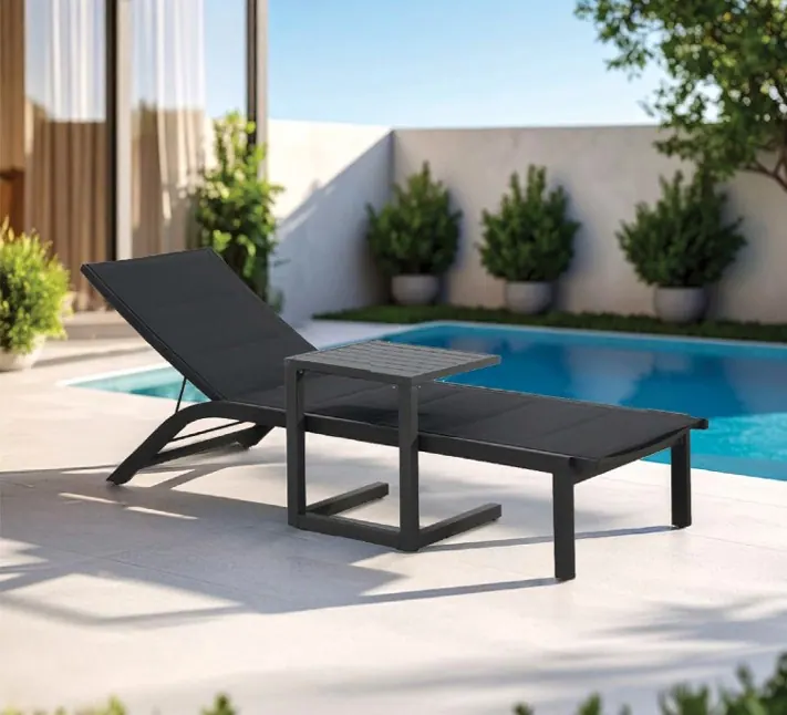 Sun loungers, range shot