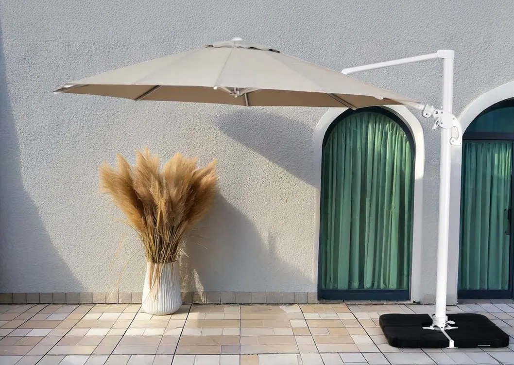 Umbrellas & shade, range shot