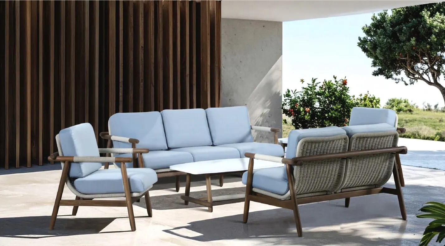 Apoyo collection, outdoor furniture setting