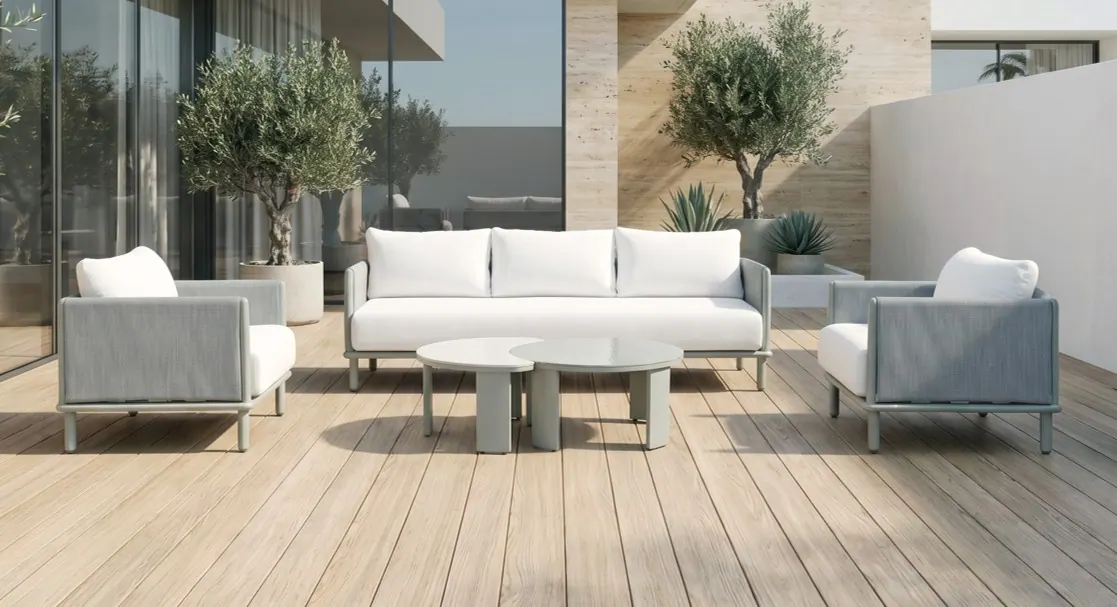 Archi collection, outdoor furniture setting