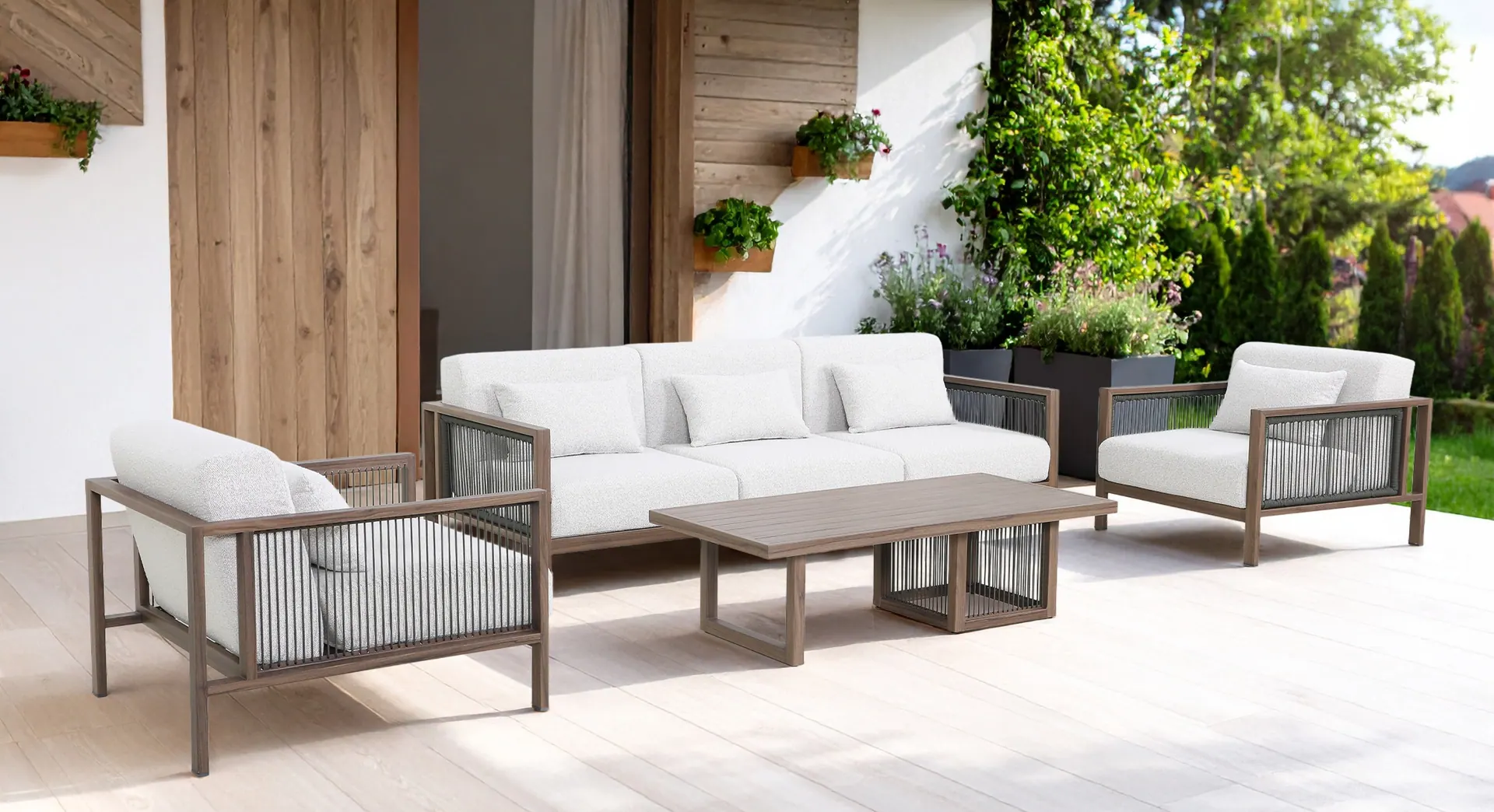 Artisan collection, outdoor furniture setting