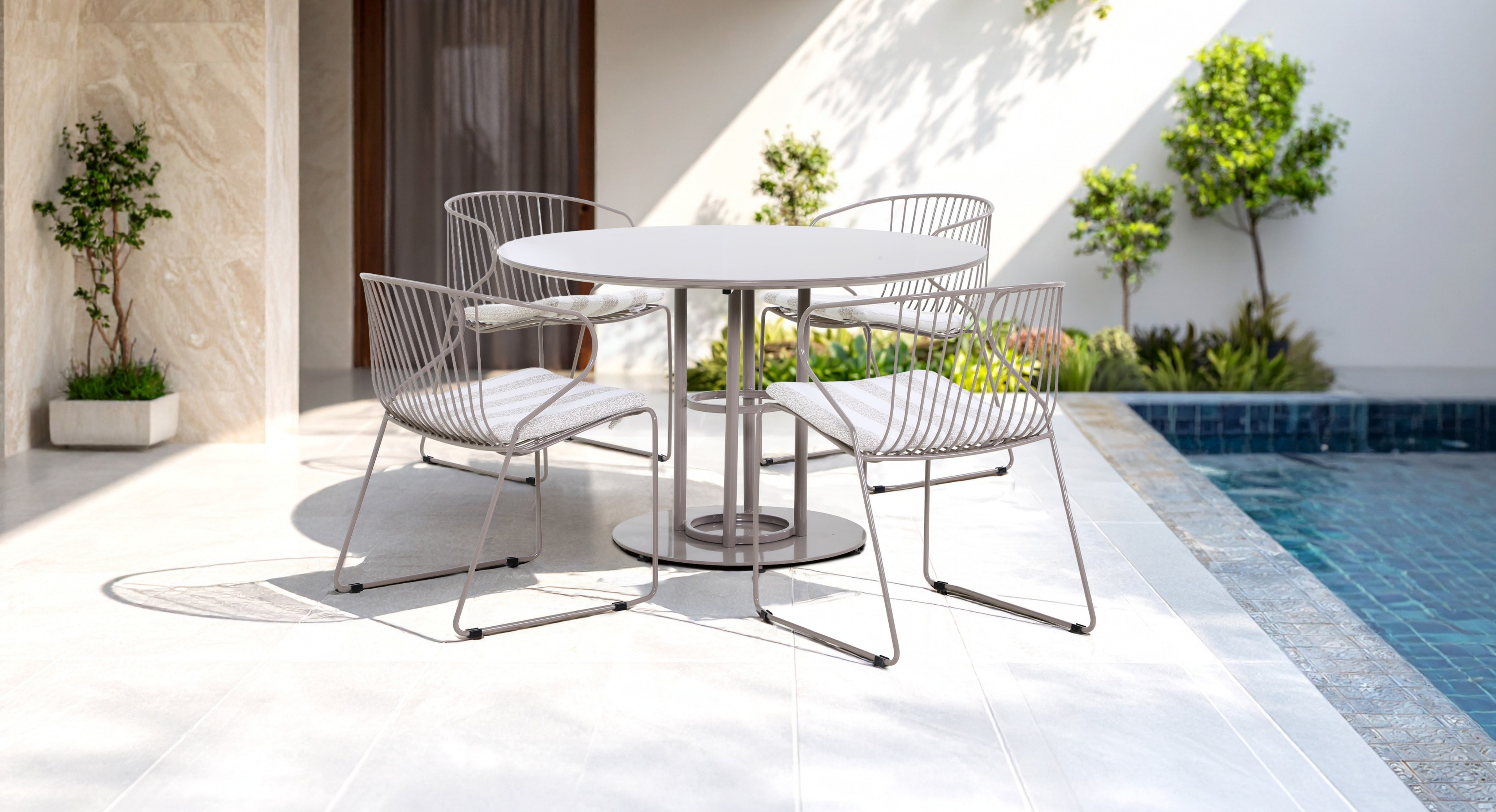 Babylon collection, outdoor furniture setting