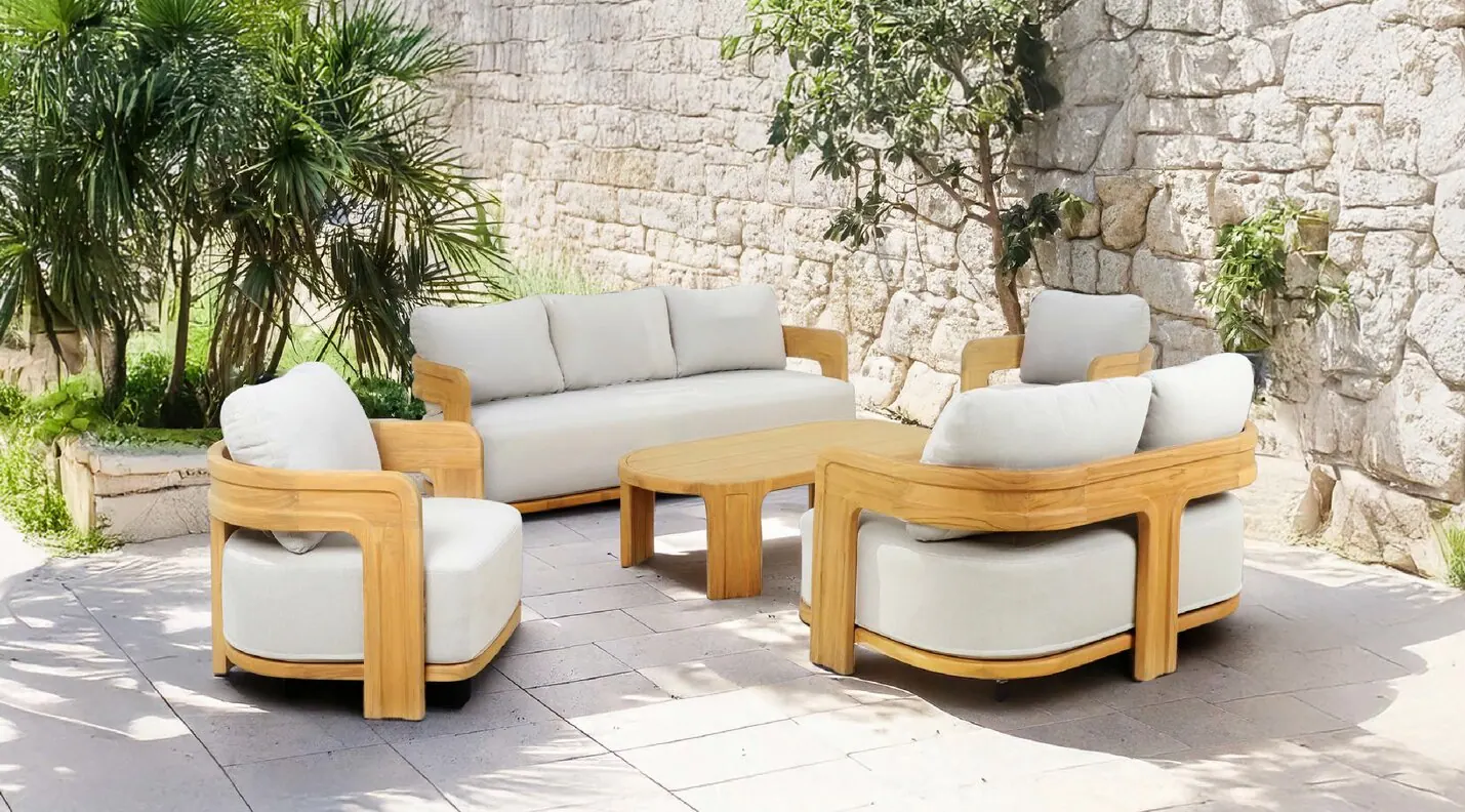 Blaise Hollow collection, outdoor furniture setting