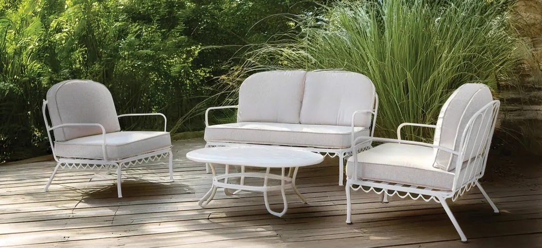 Botanic collection, outdoor furniture setting
