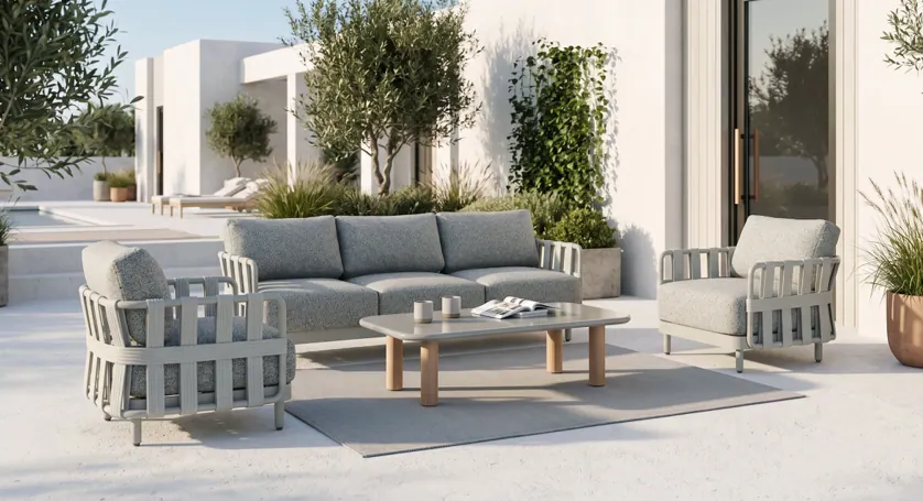 Ester collection, outdoor furniture setting