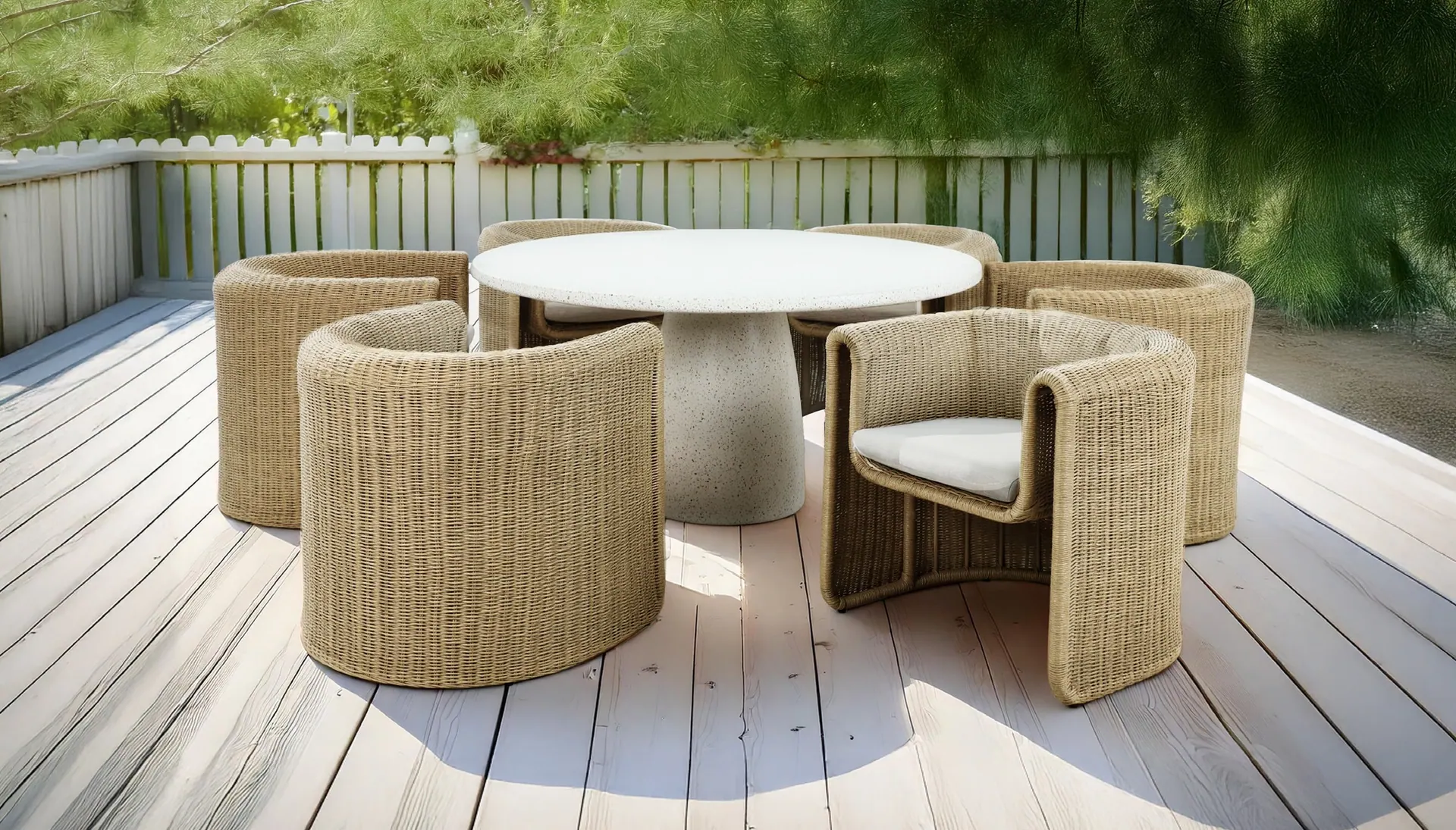 Nadine collection, outdoor furniture setting