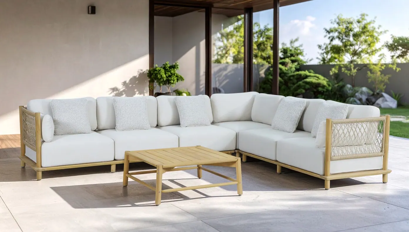 Nancy collection, outdoor furniture setting