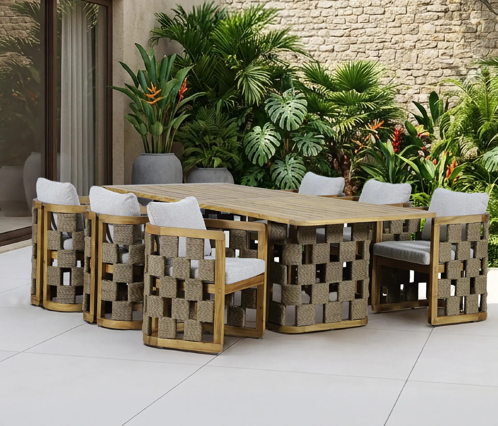 Nohea collection, outdoor furniture setting