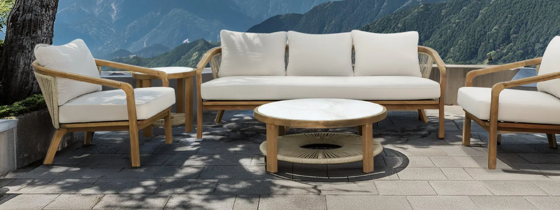 Sunday collection, outdoor furniture setting